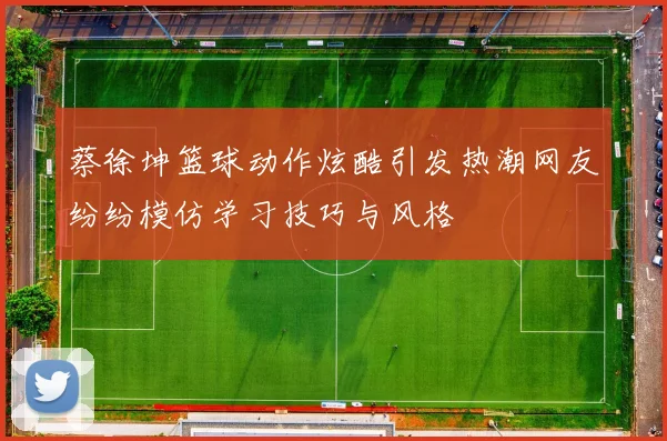 蔡徐坤篮球动作炫酷引发热潮网友纷纷模仿学习技巧与风格